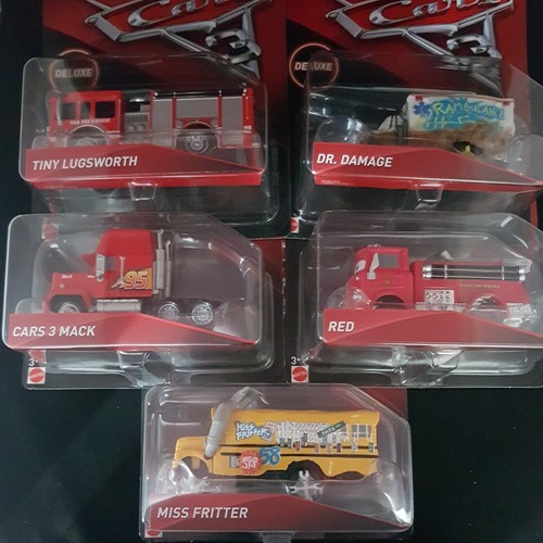 Disney cars deluxe die - cars, cast